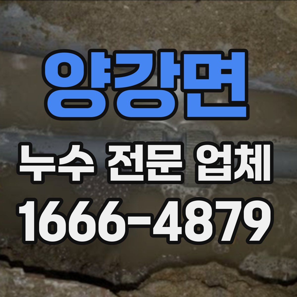 양강면 누수 전문 업체
