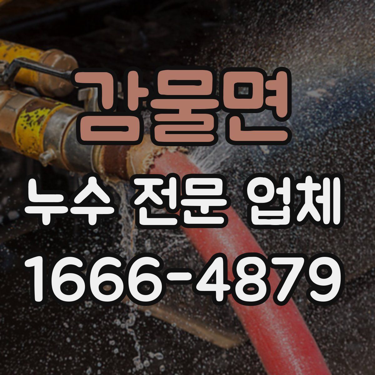 감물면 누수 전문 업체