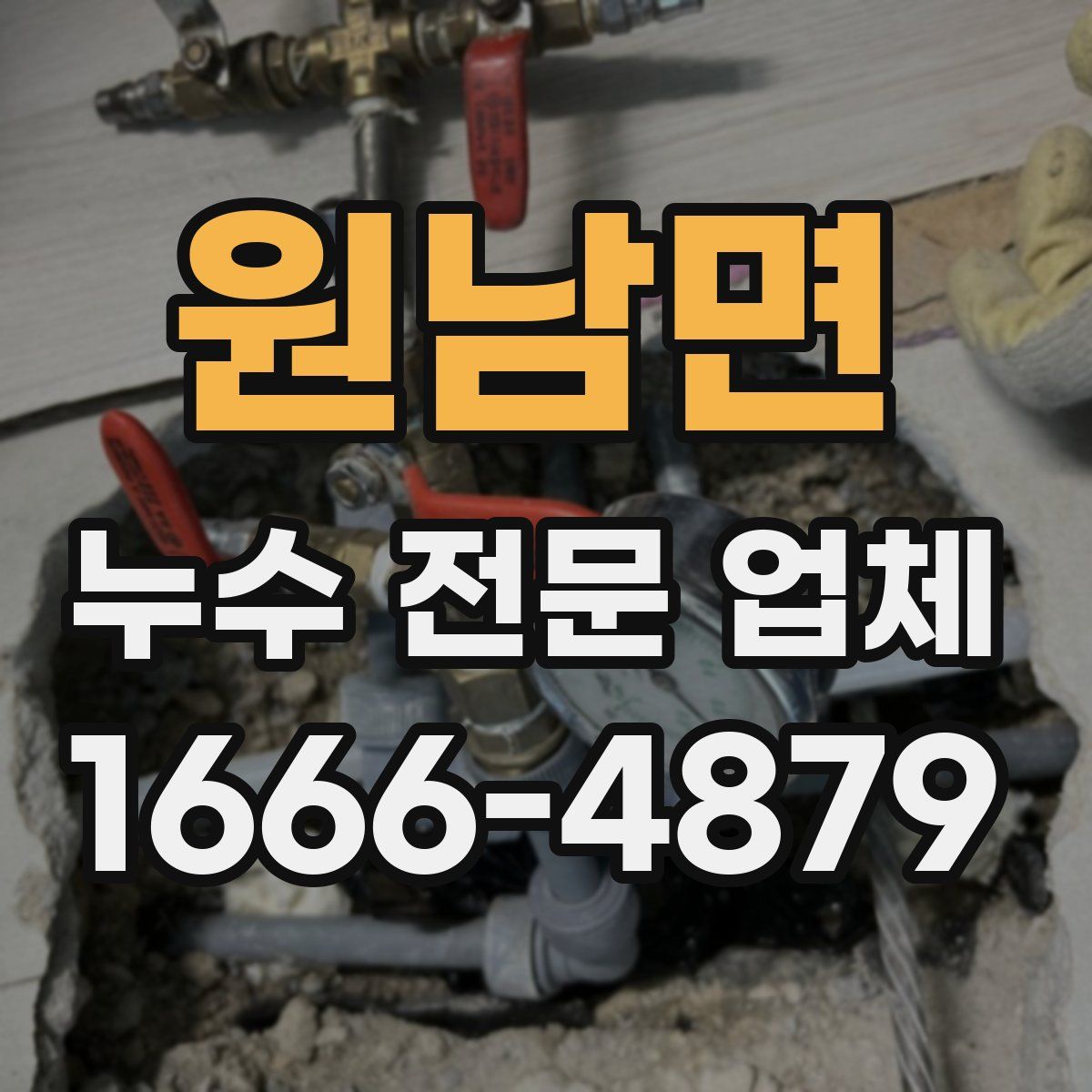 원남면 누수 전문 업체