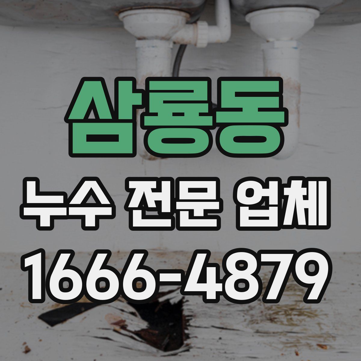 삼룡동 누수 전문 업체