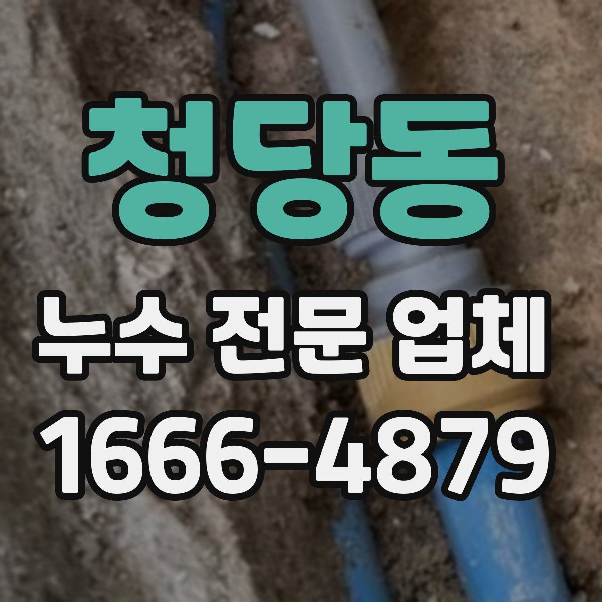 청당동 누수 전문 업체
