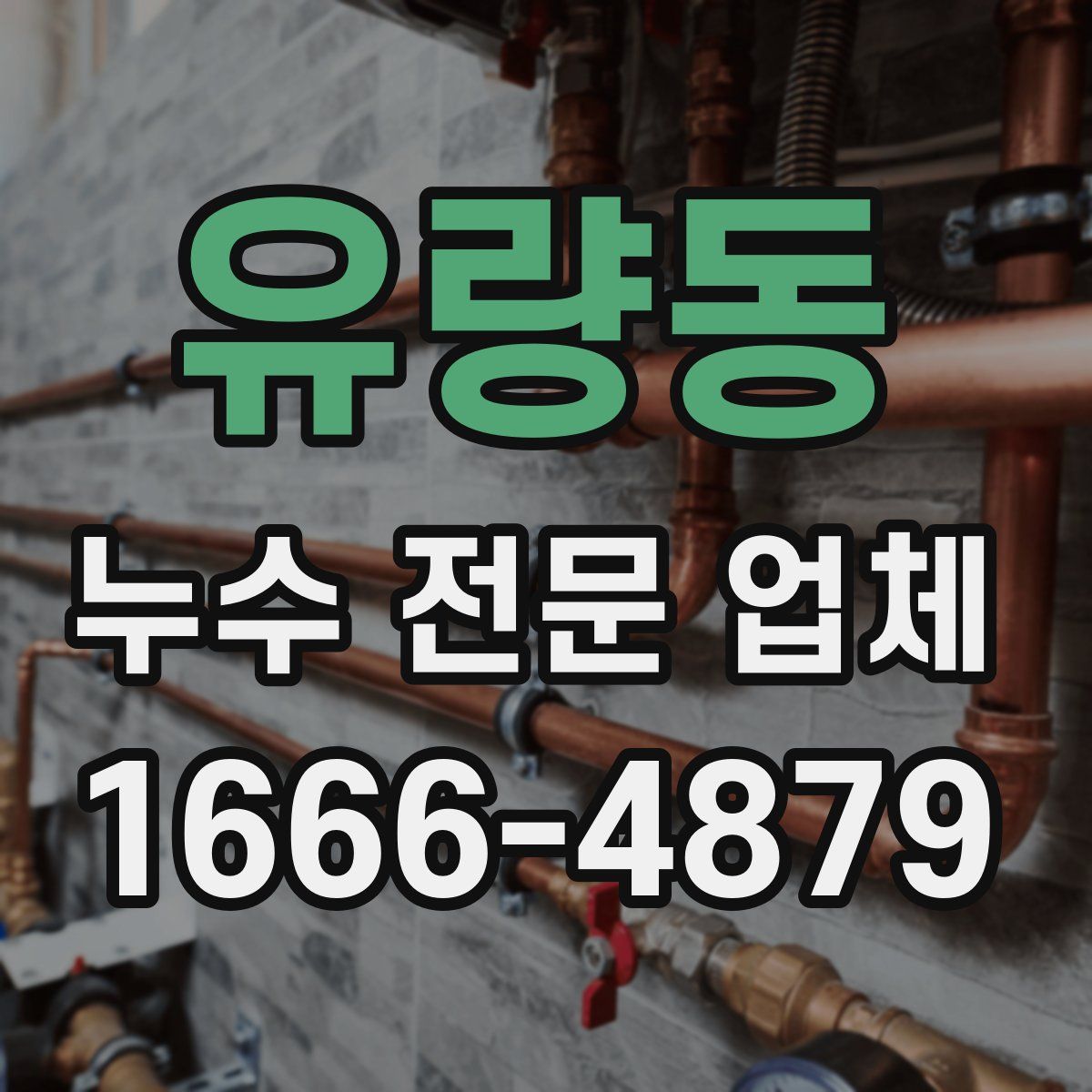 유량동 누수 전문 업체