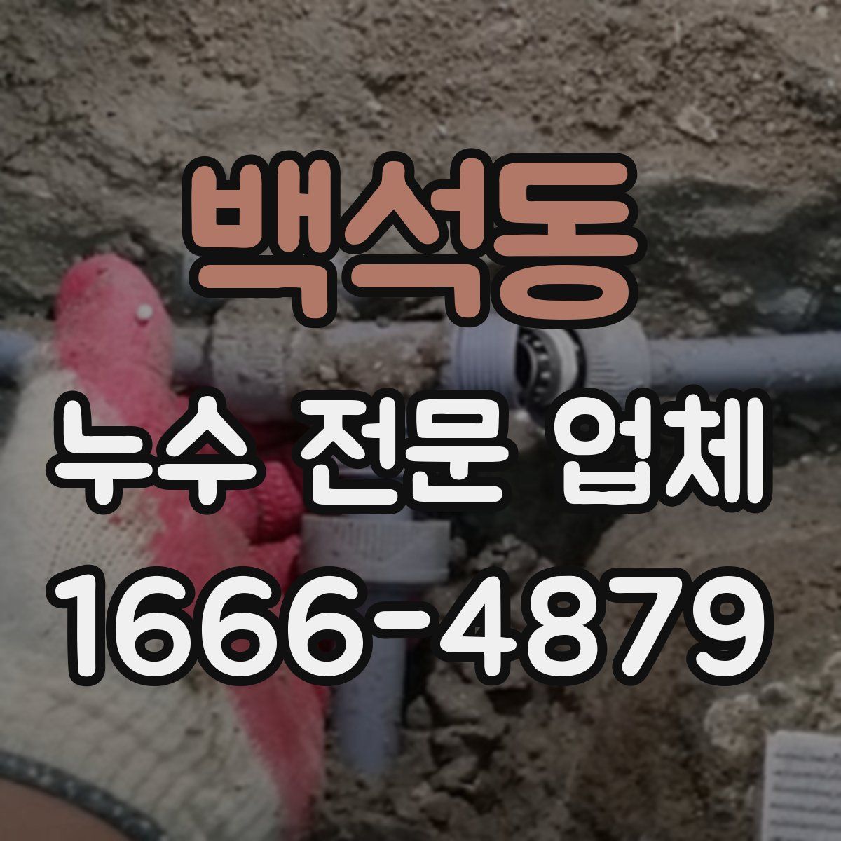 백석동 누수 전문 업체