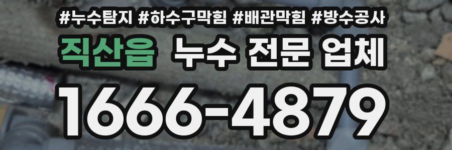 직산읍 누수 전문 업체