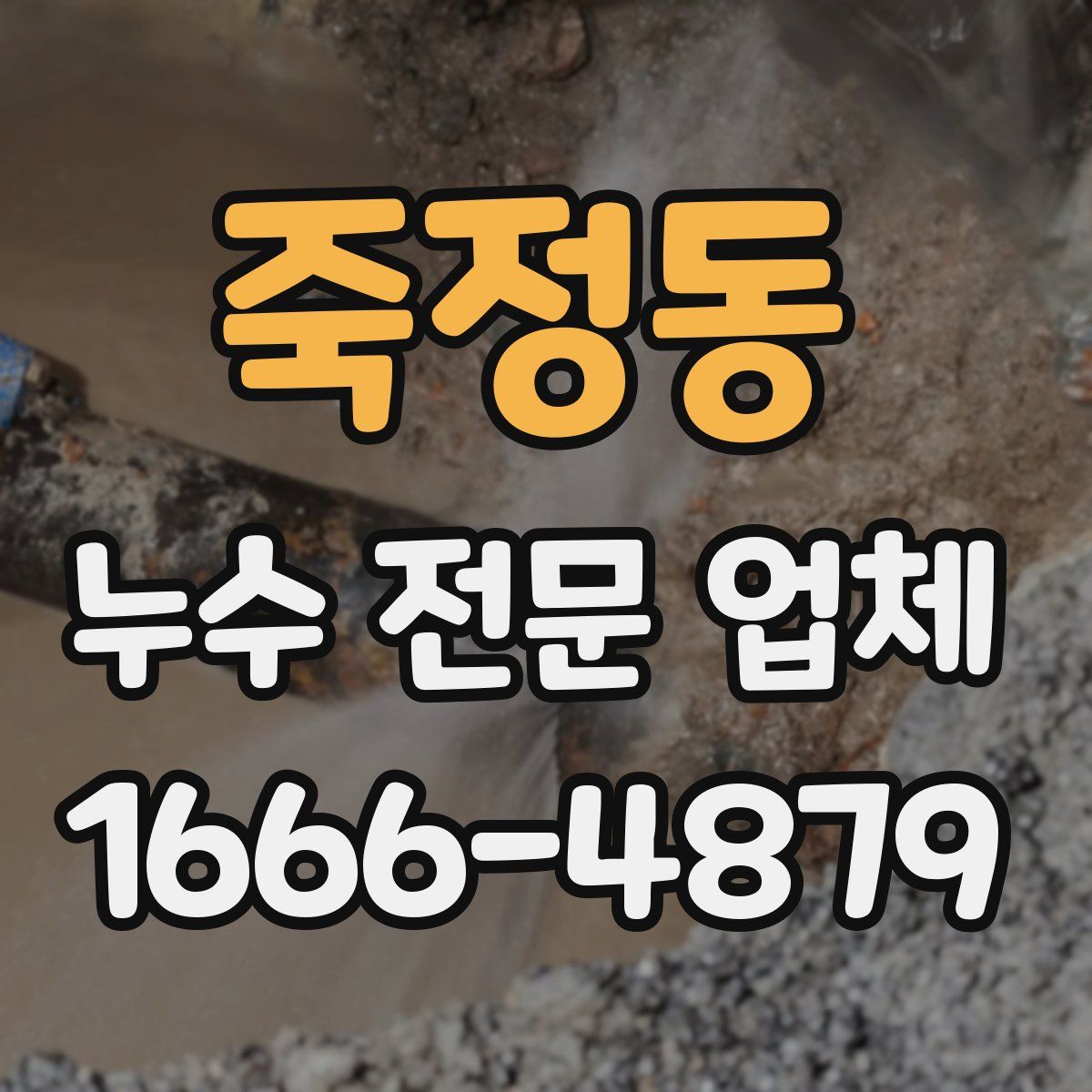 죽정동 누수 전문 업체