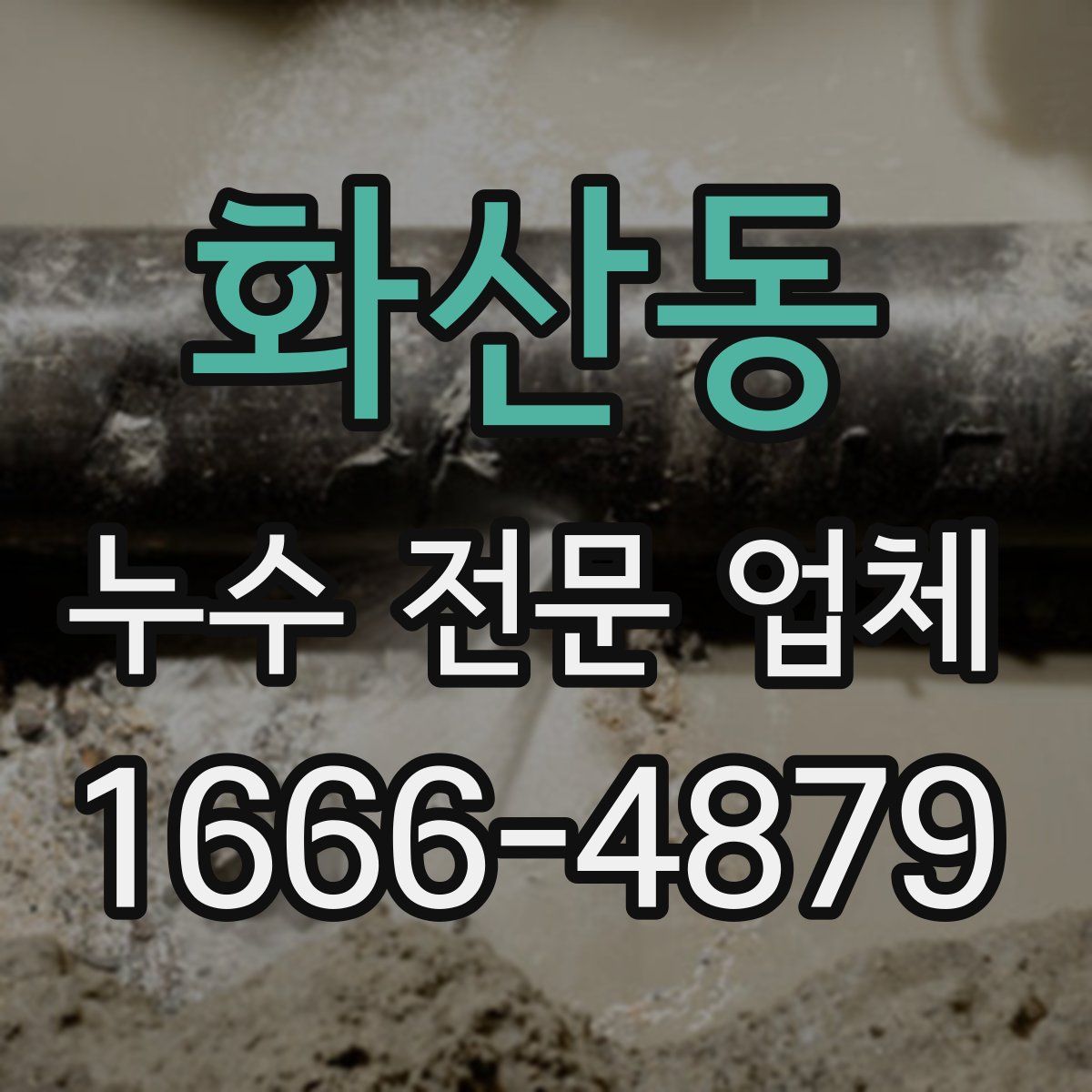 화산동 누수 전문 업체