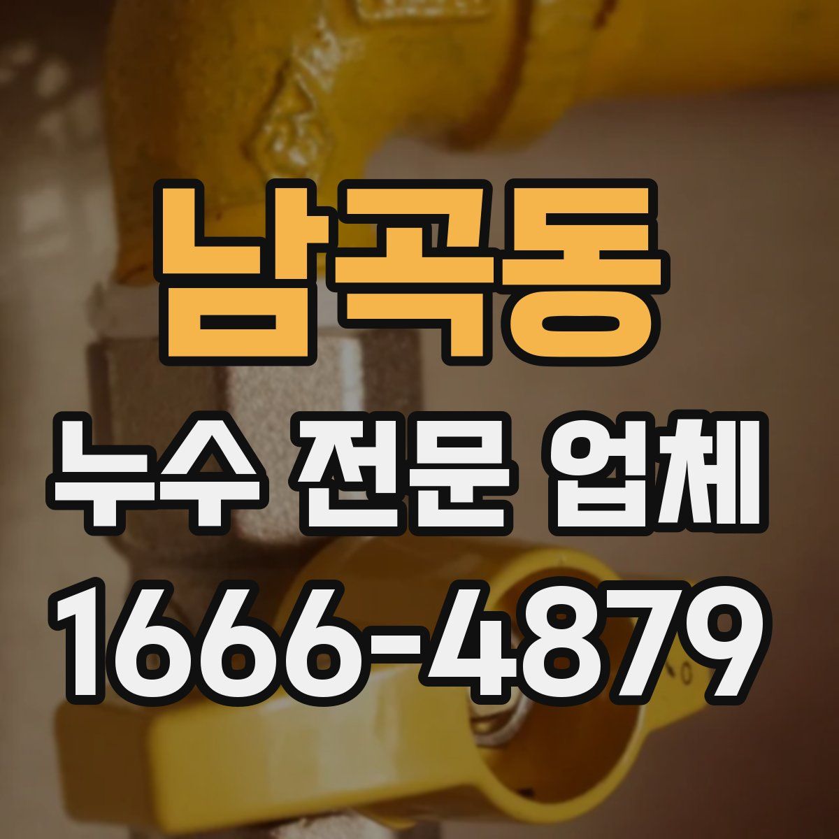 남곡동 누수 전문 업체