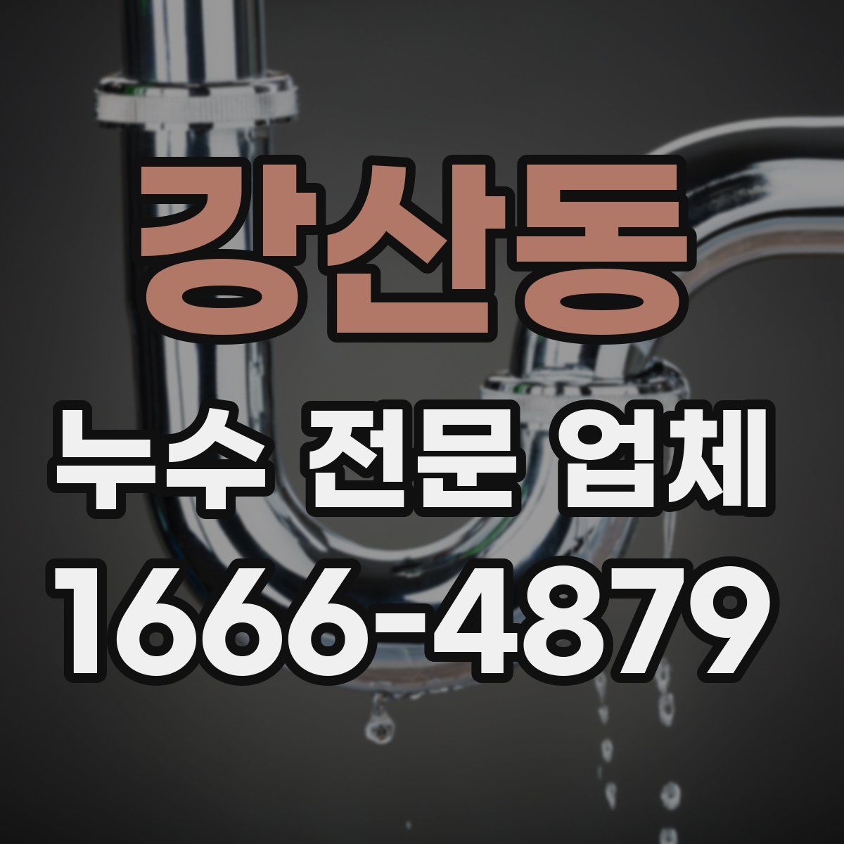강산동 누수 전문 업체