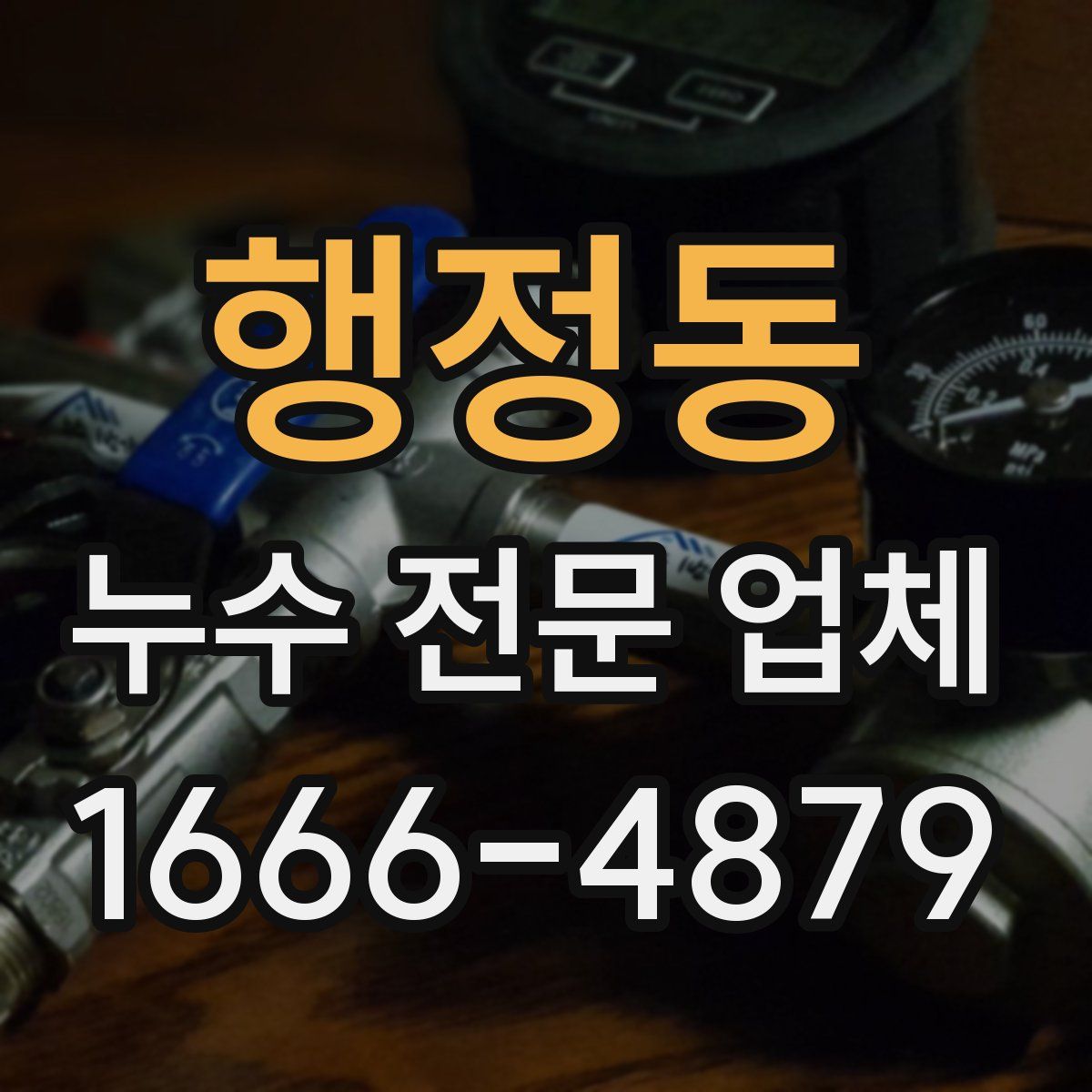 행정동 누수 전문 업체