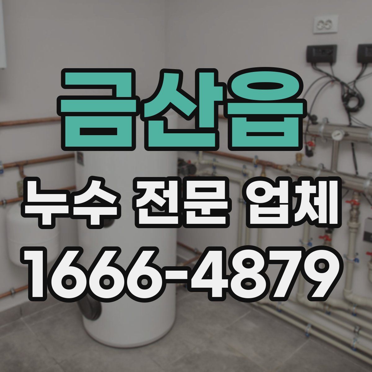 금산읍 누수 전문 업체