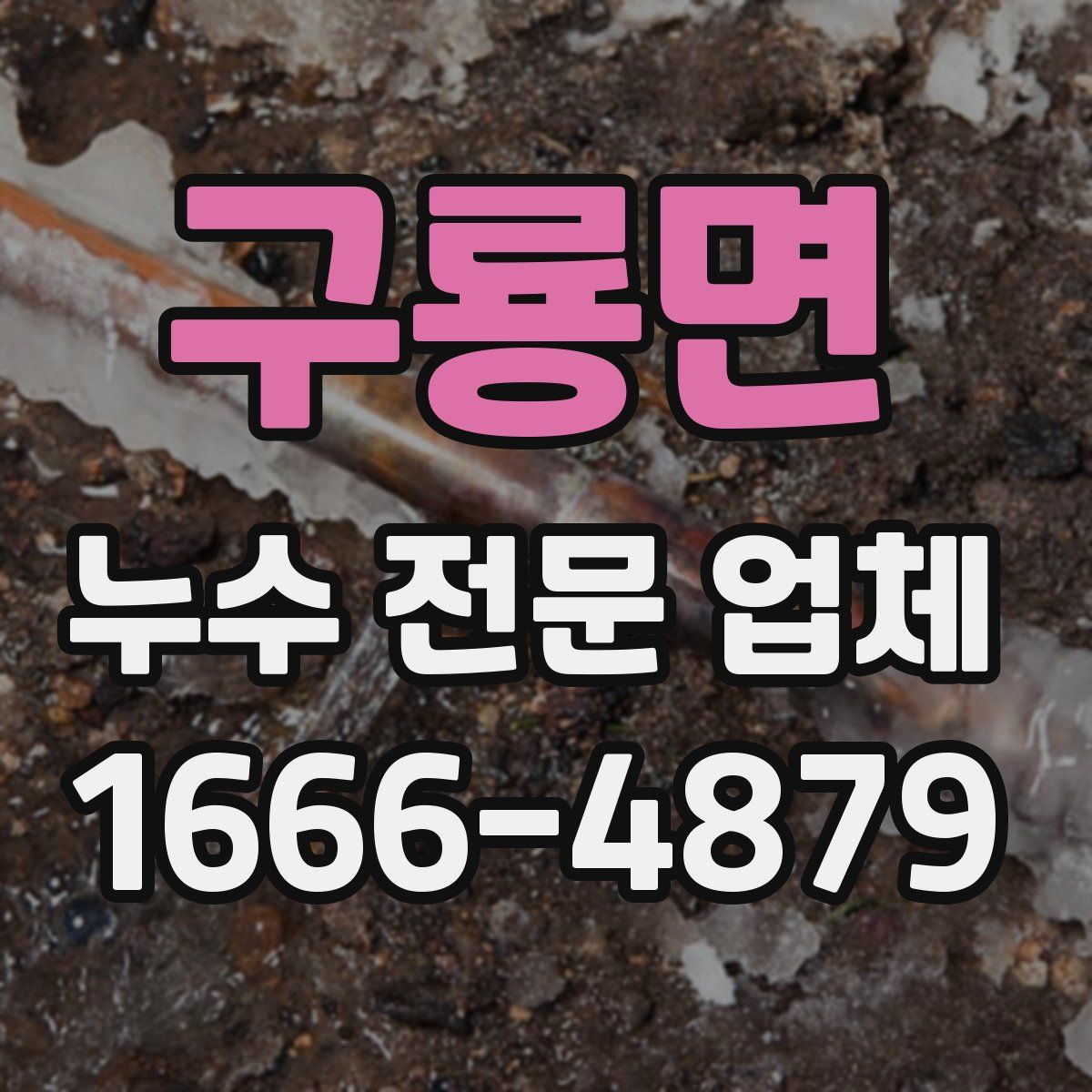 구룡면 누수 전문 업체