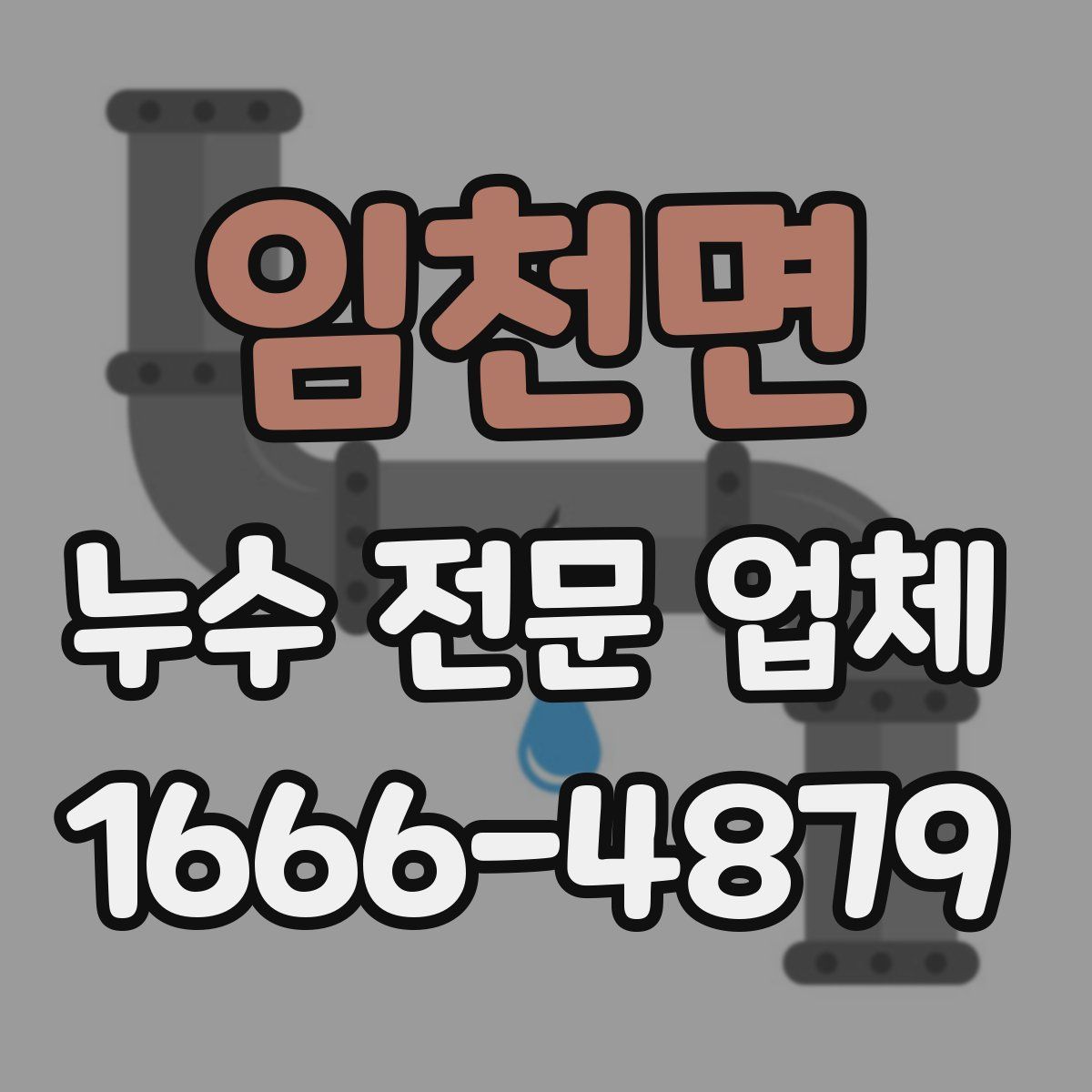 임천면 누수 전문 업체
