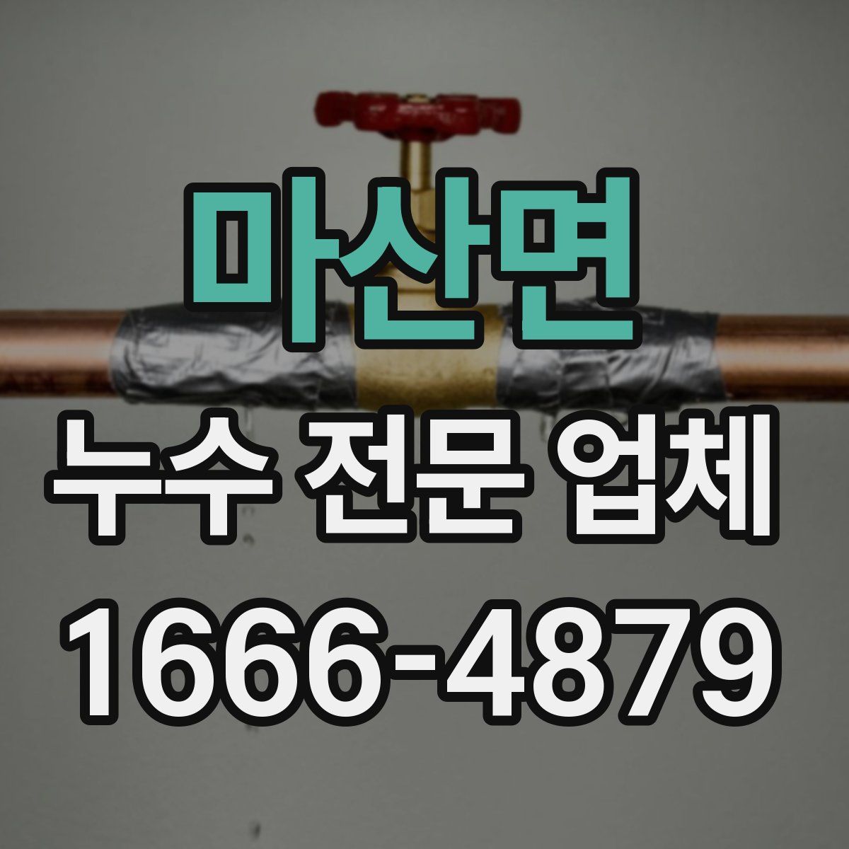 마산면 누수 전문 업체