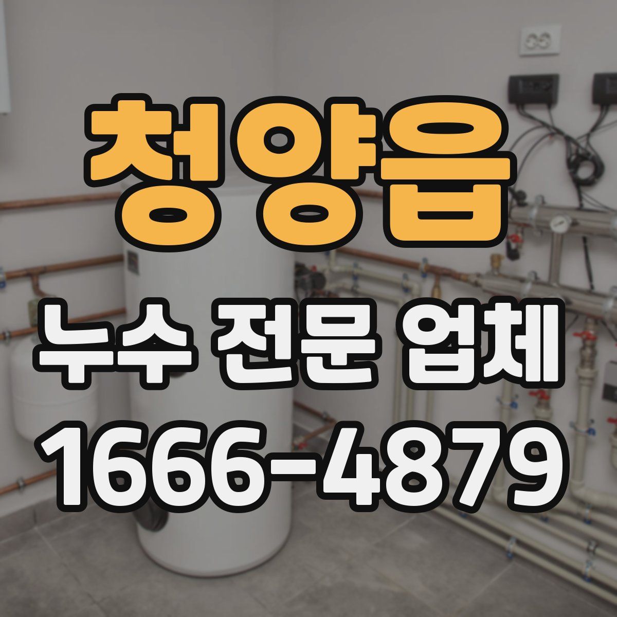 청양읍 누수 전문 업체