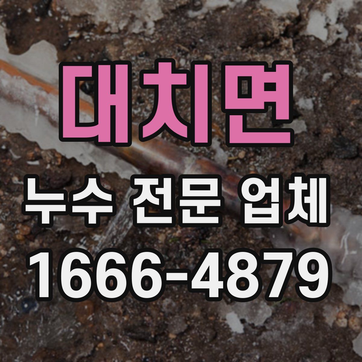 대치면 누수 전문 업체