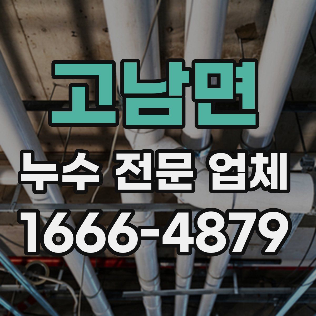 고남면 누수 전문 업체