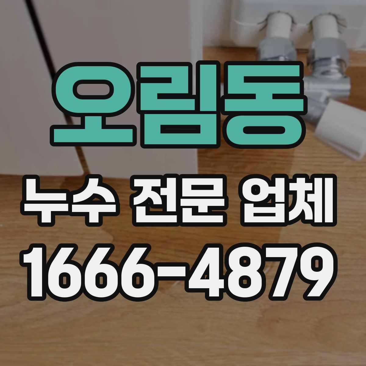오림동 누수 전문 업체