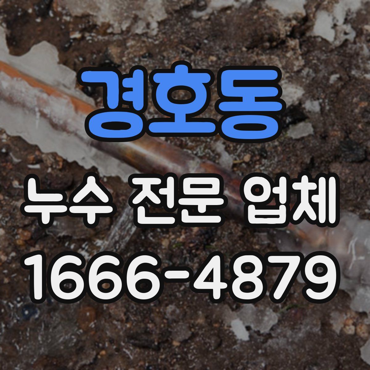 경호동 누수 전문 업체