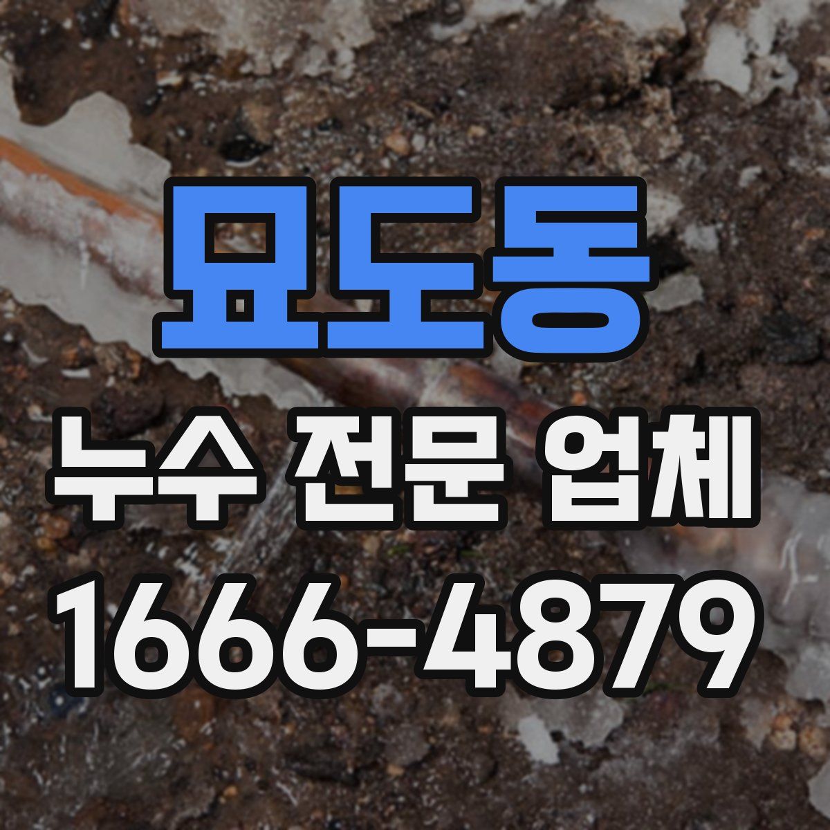 묘도동 누수 전문 업체