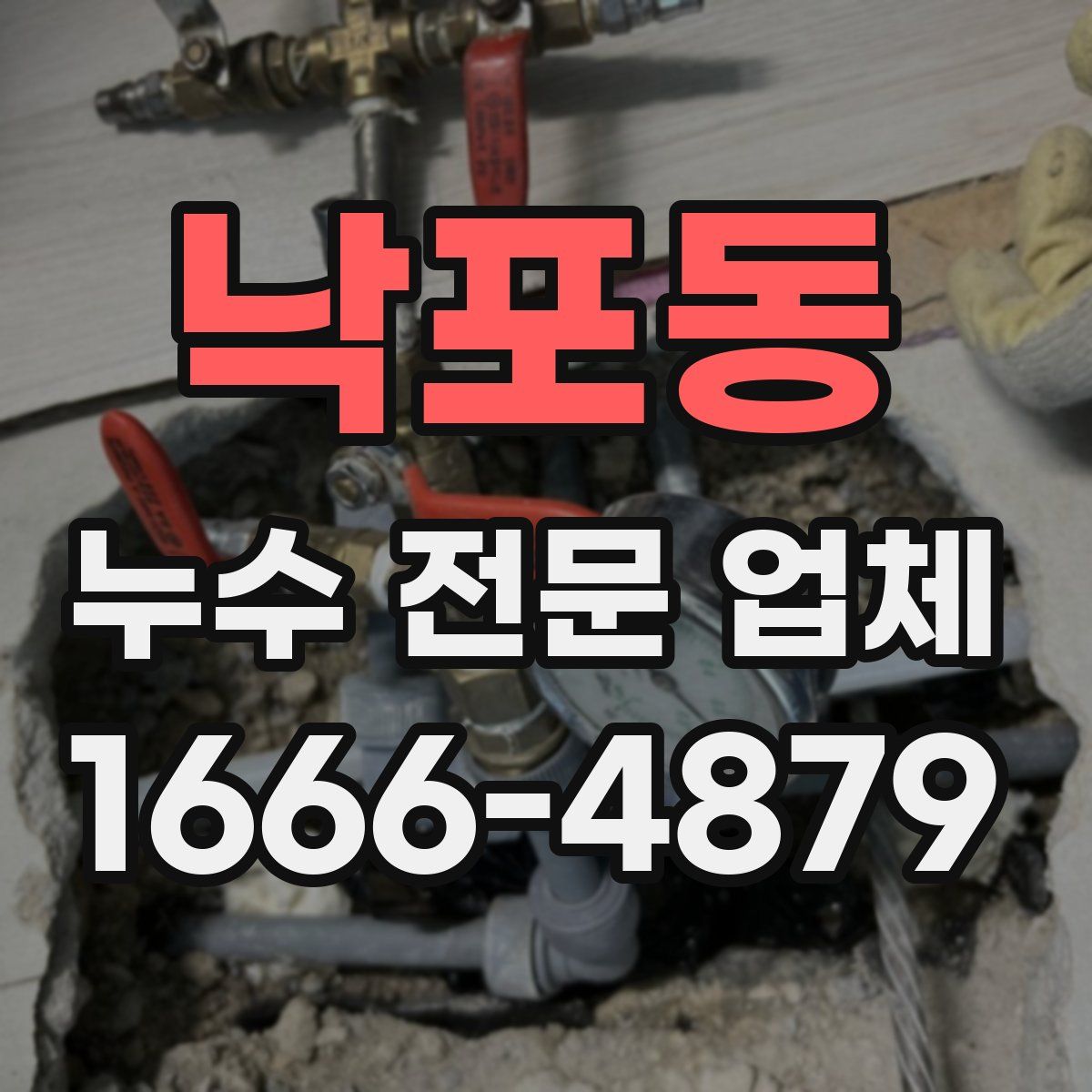 낙포동 누수 전문 업체