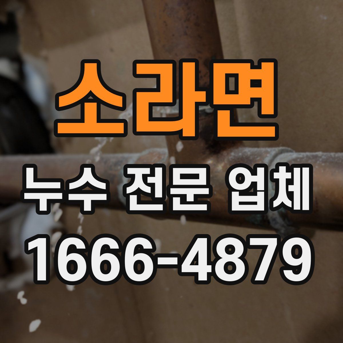 소라면 누수 전문 업체