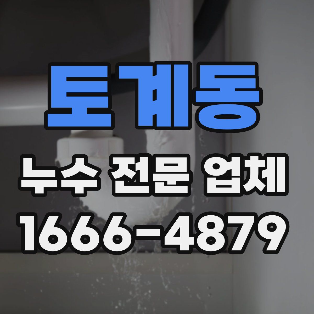 토계동 누수 전문 업체