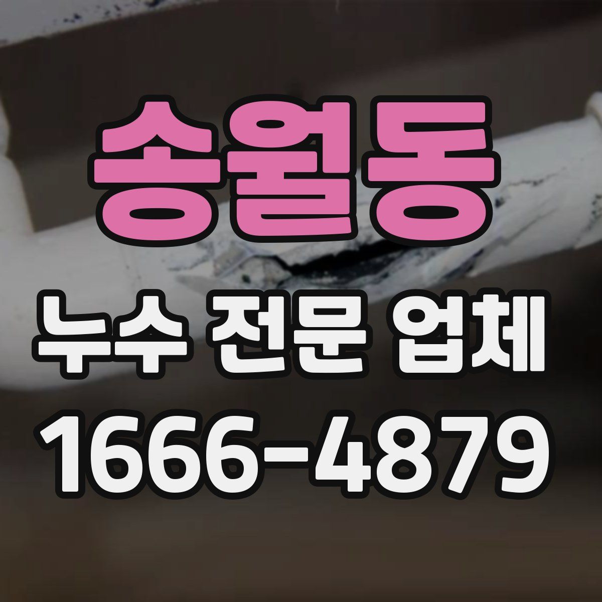 송월동 누수 전문 업체