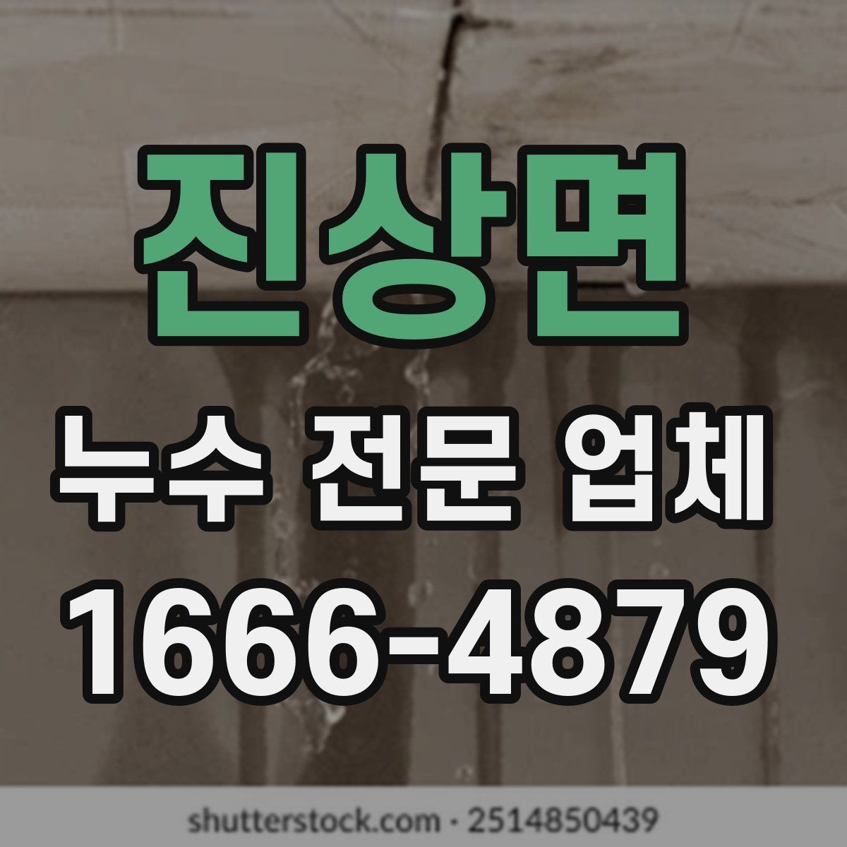 진상면 누수 전문 업체