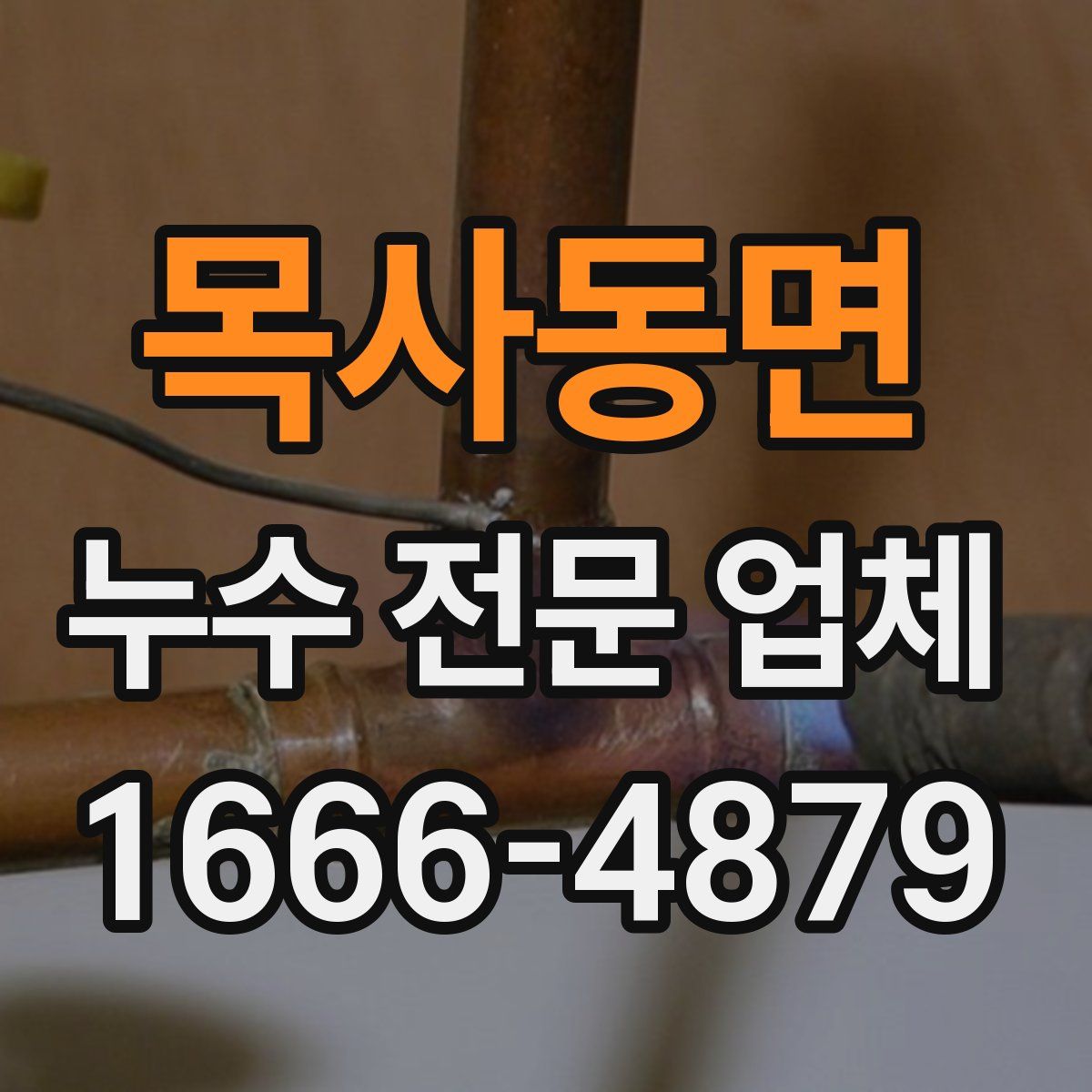 목사동면 누수 전문 업체