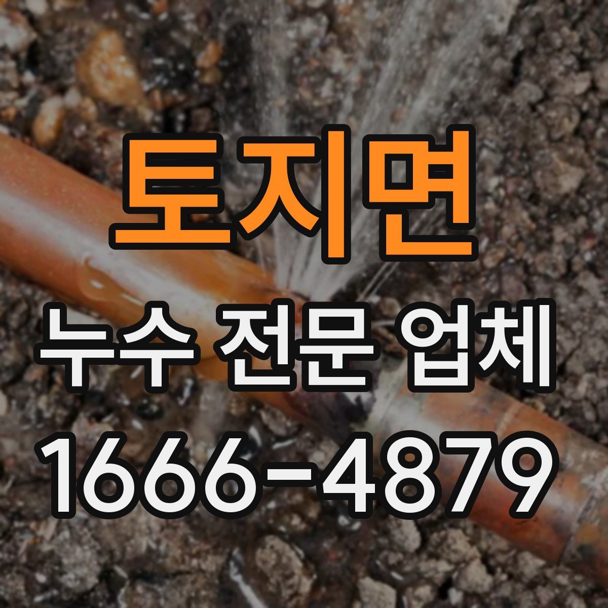 토지면 누수 전문 업체