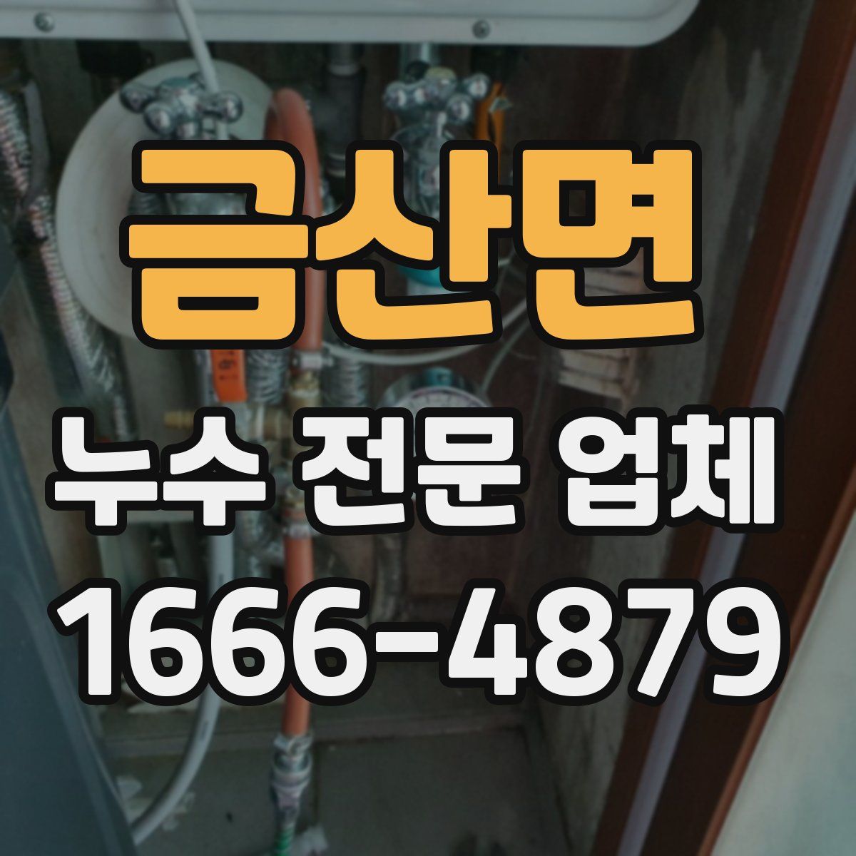 금산면 누수 전문 업체