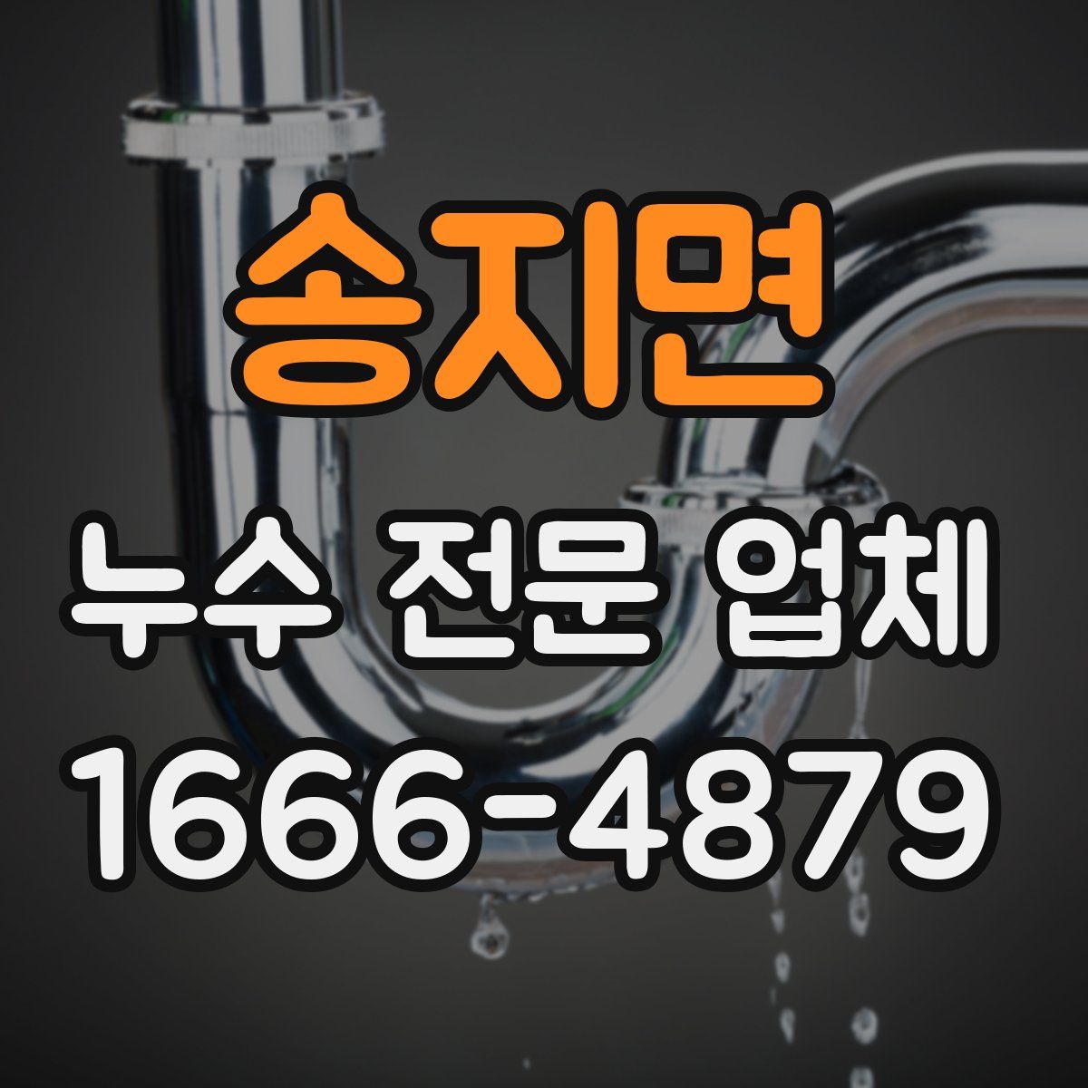 송지면 누수 전문 업체