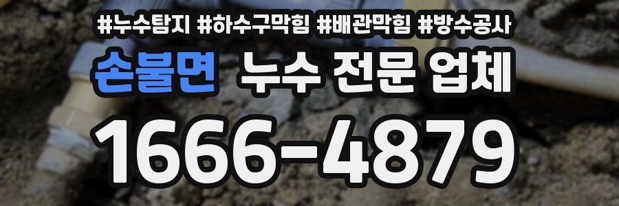 손불면 누수 전문 업체