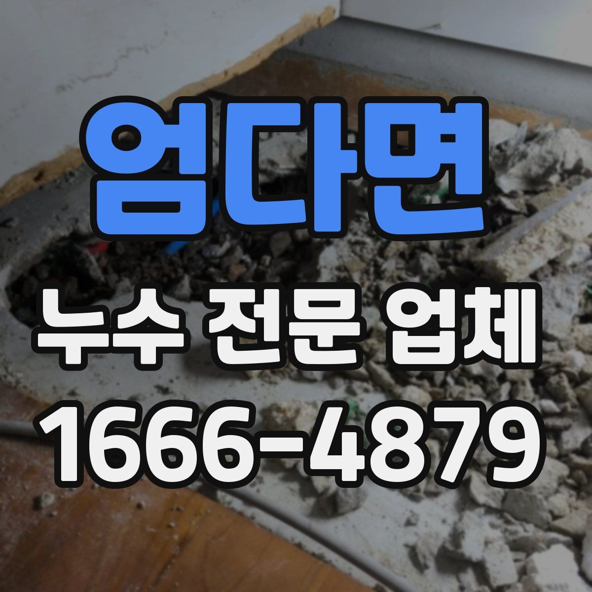 엄다면 누수 전문 업체