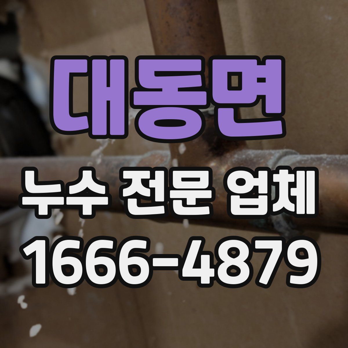 대동면 누수 전문 업체