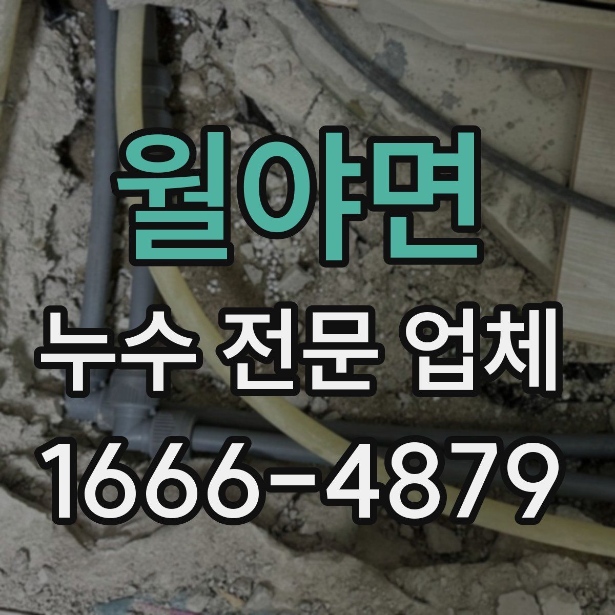 월야면 누수 전문 업체