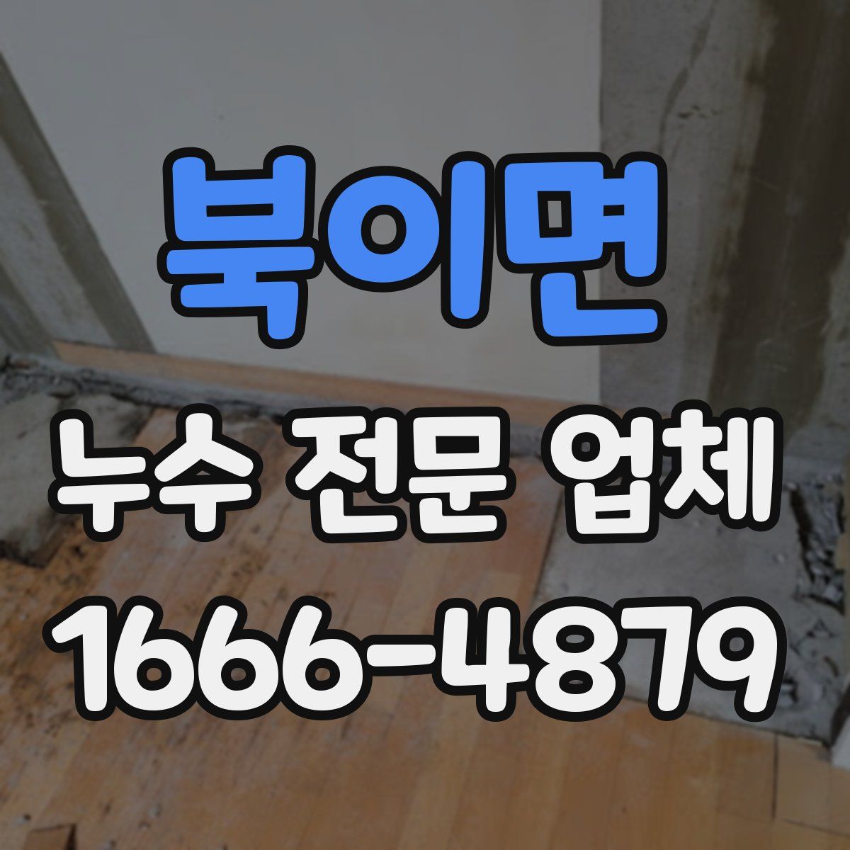 북이면 누수 전문 업체