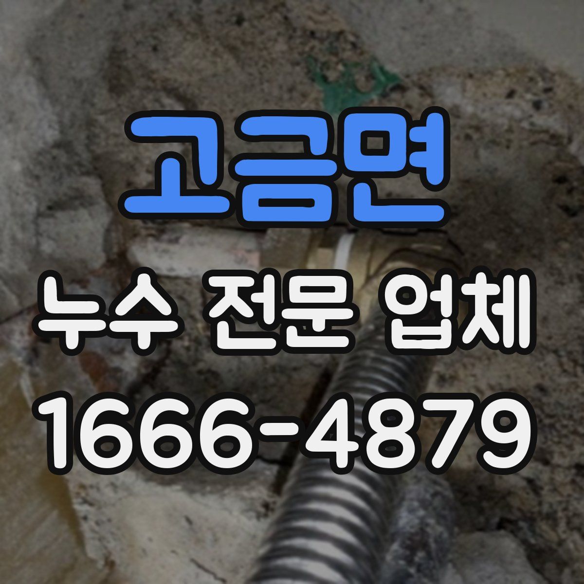 고금면 누수 전문 업체