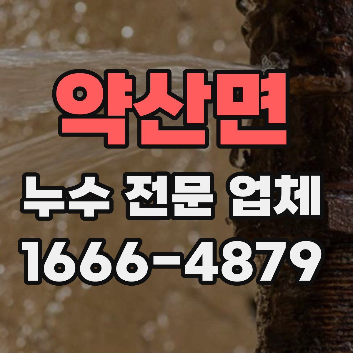 약산면 누수 전문 업체