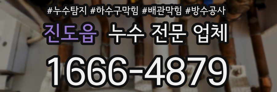 진도읍 누수 전문 업체