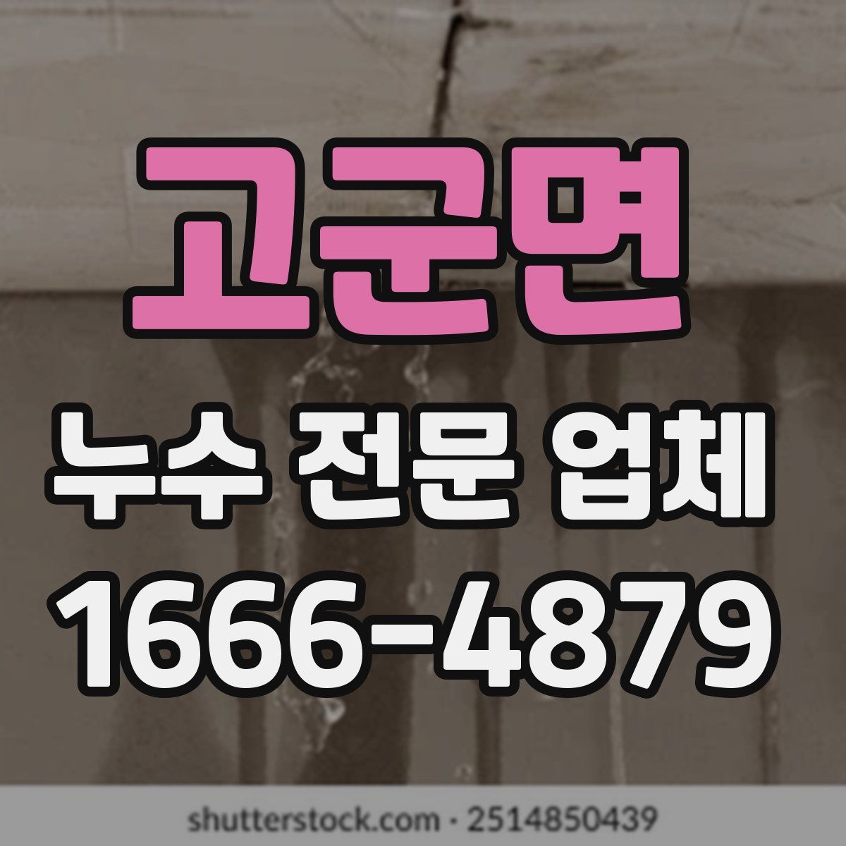 고군면 누수 전문 업체