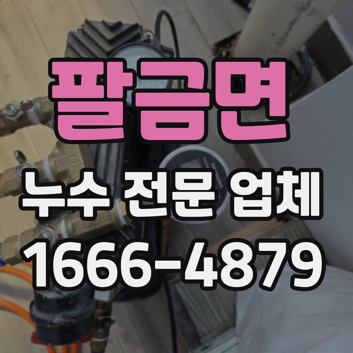 팔금면 누수 전문 업체