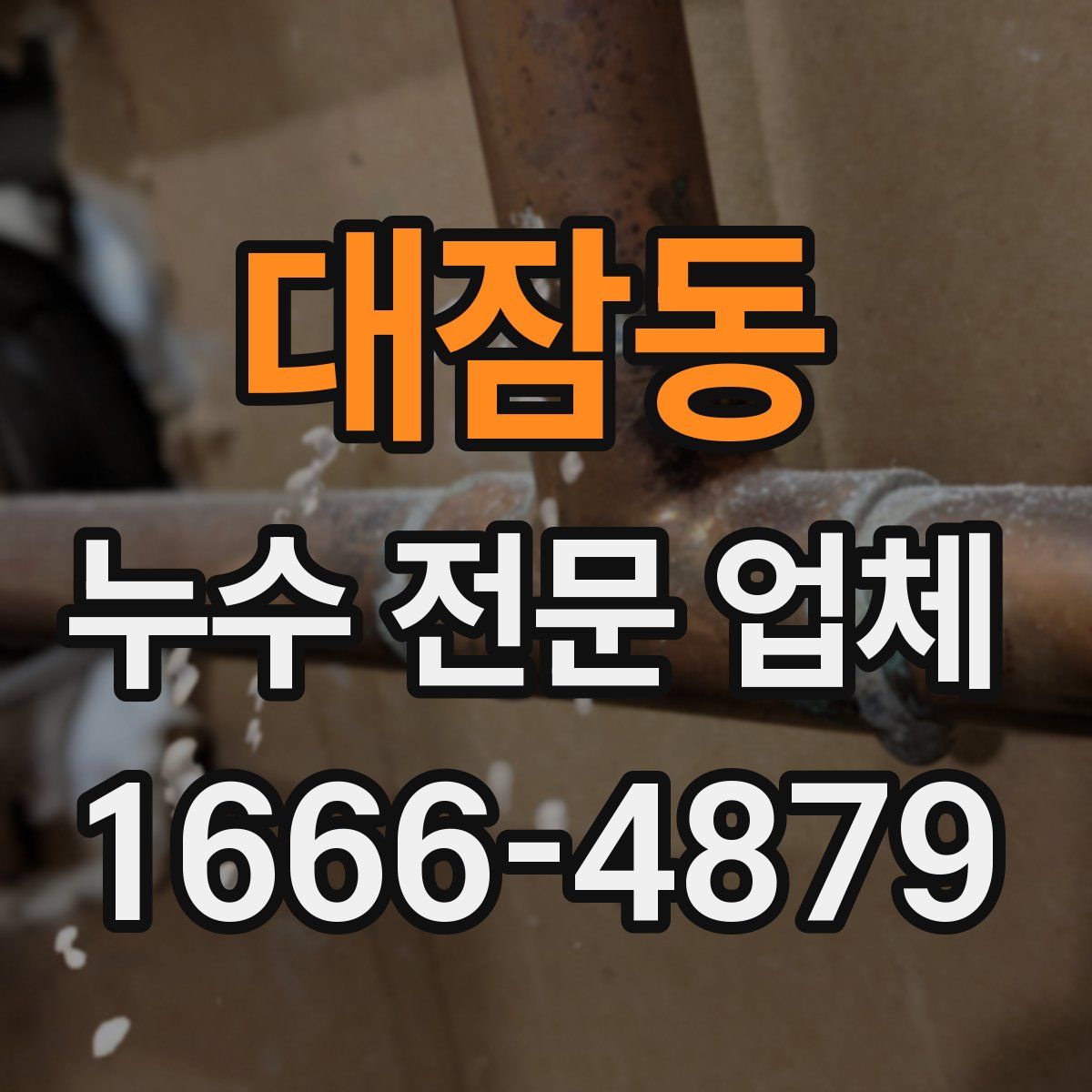 대잠동 누수 전문 업체