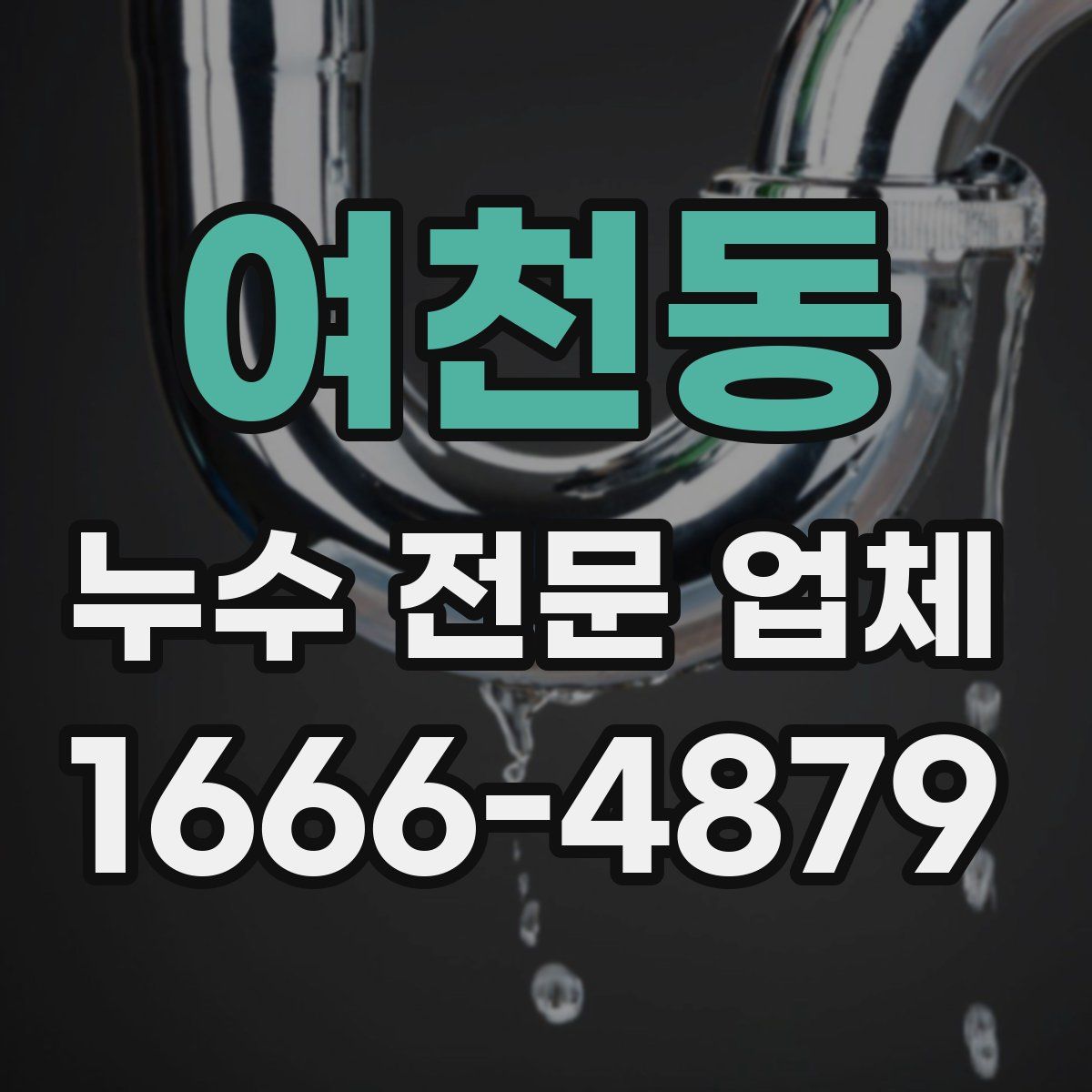 여천동 누수 전문 업체