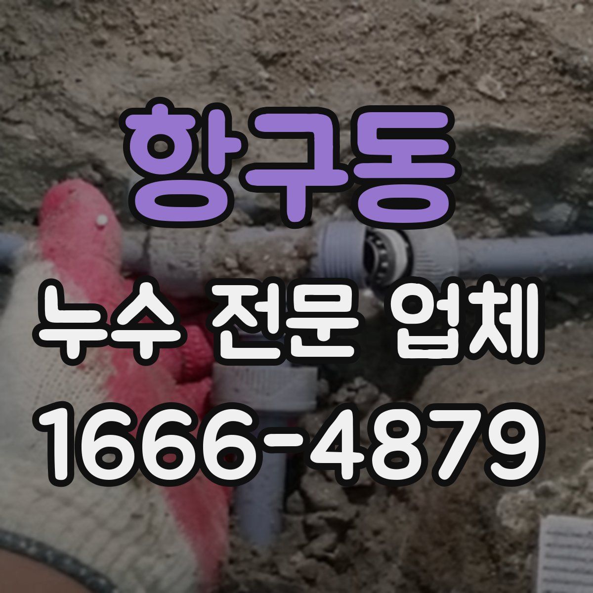 항구동 누수 전문 업체