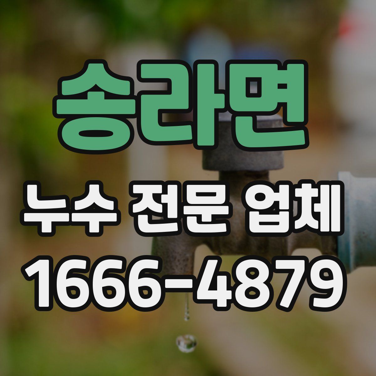 송라면 누수 전문 업체
