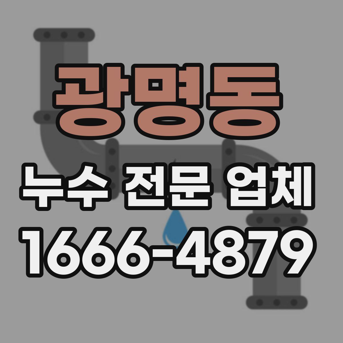 광명동 누수 전문 업체