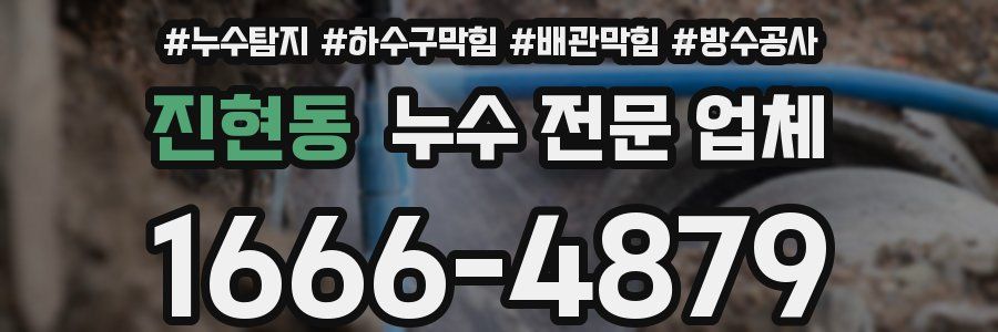 진현동 누수 전문 업체