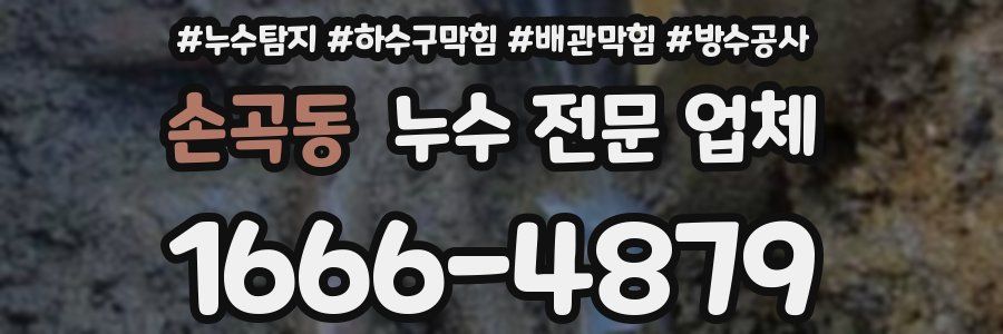 손곡동 누수 전문 업체