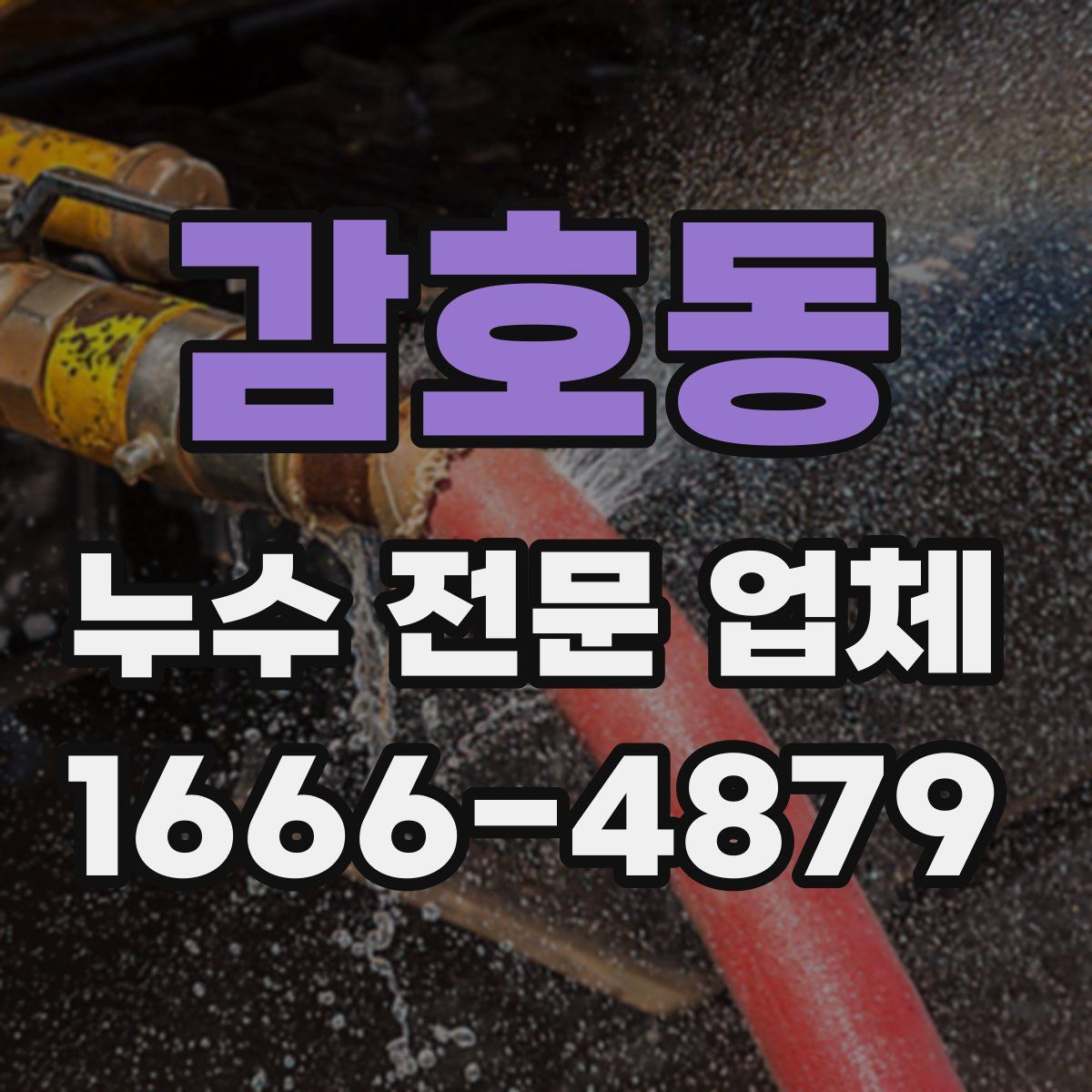 감호동 누수 전문 업체